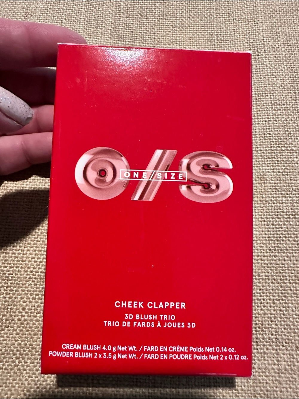 ONE/SIZE Cheek Clapper 3D Blush Trio - Very That BNIB